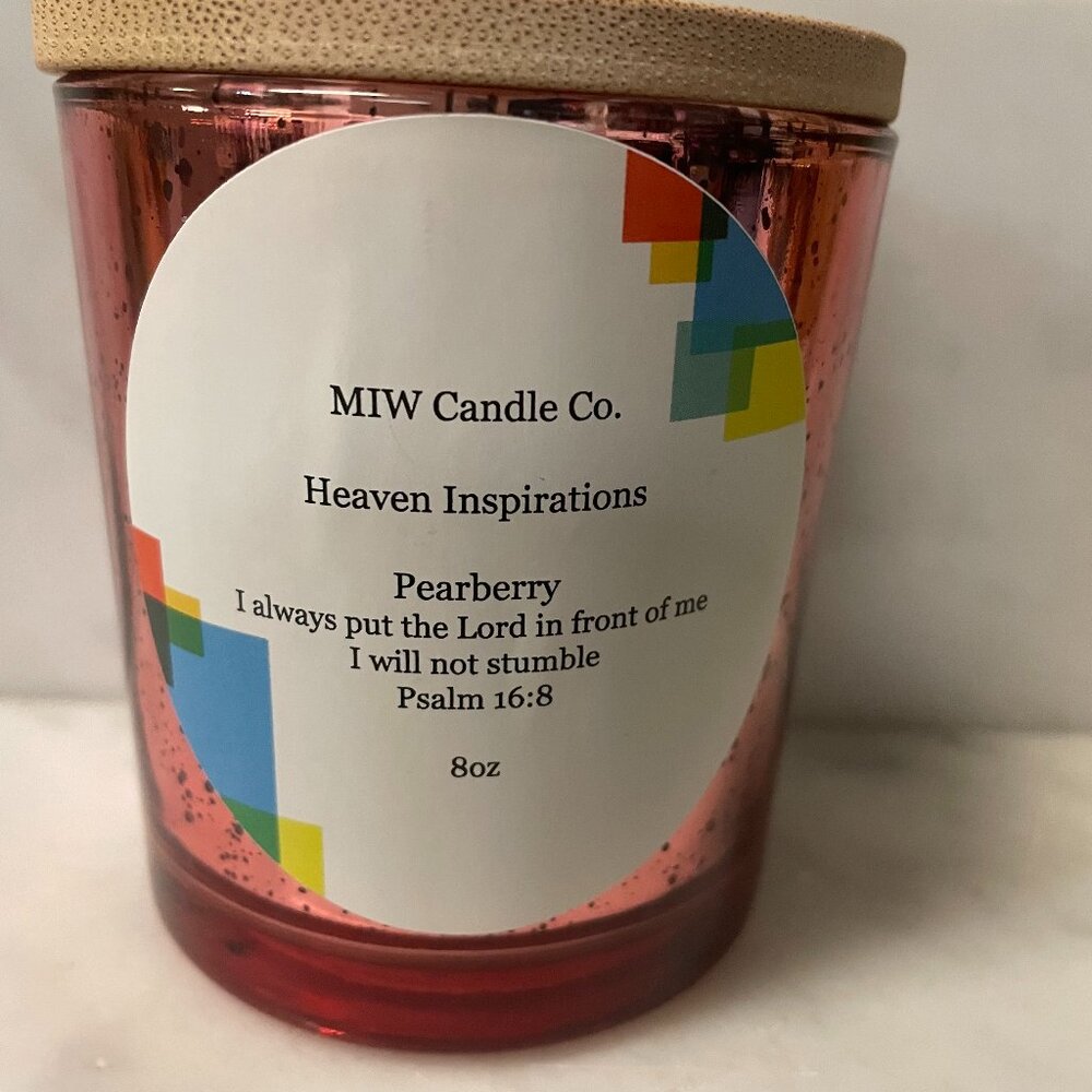 8OZ. Homemade soy Candles